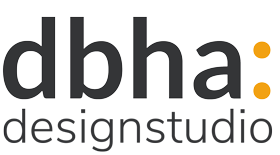 Logo: dbha - designstudio
